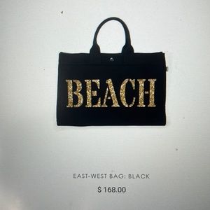 Quilted Koala East West “Beach” Tote in Olive Green.